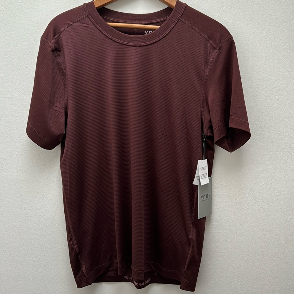 NWT Your Personal Best YPB> Brown Athletic Shirt